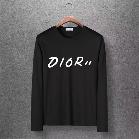 dior t shirt mens|dior long sleeve shirt men.